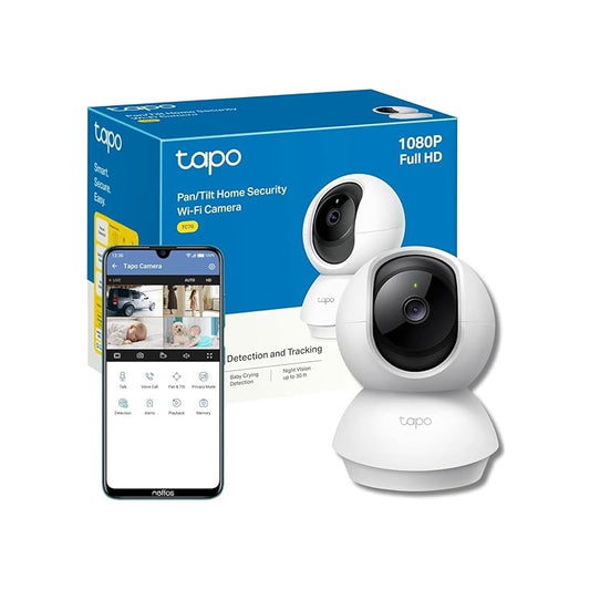 Tapo TC70 Model Pan/Tilt Indoor Smart Security Camera Baby Monitor with 360° 1080P