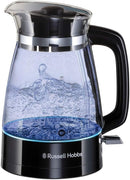 1.7L Cordless Electric Glass Kettle with Blue Illumination