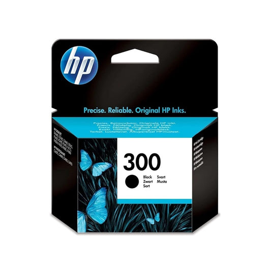 HP 300 Authentic Ink Cartridge Black Single Pack CC640EE